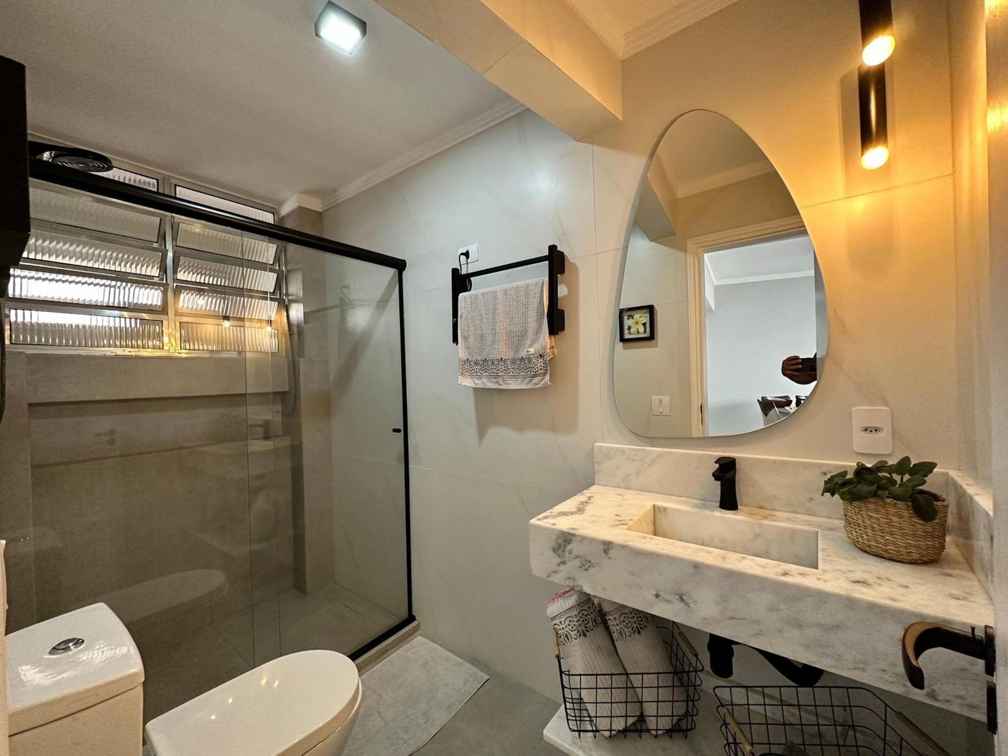 Apartamento Pe Na Areia Melhor Vista Mar De Santos 외부 사진