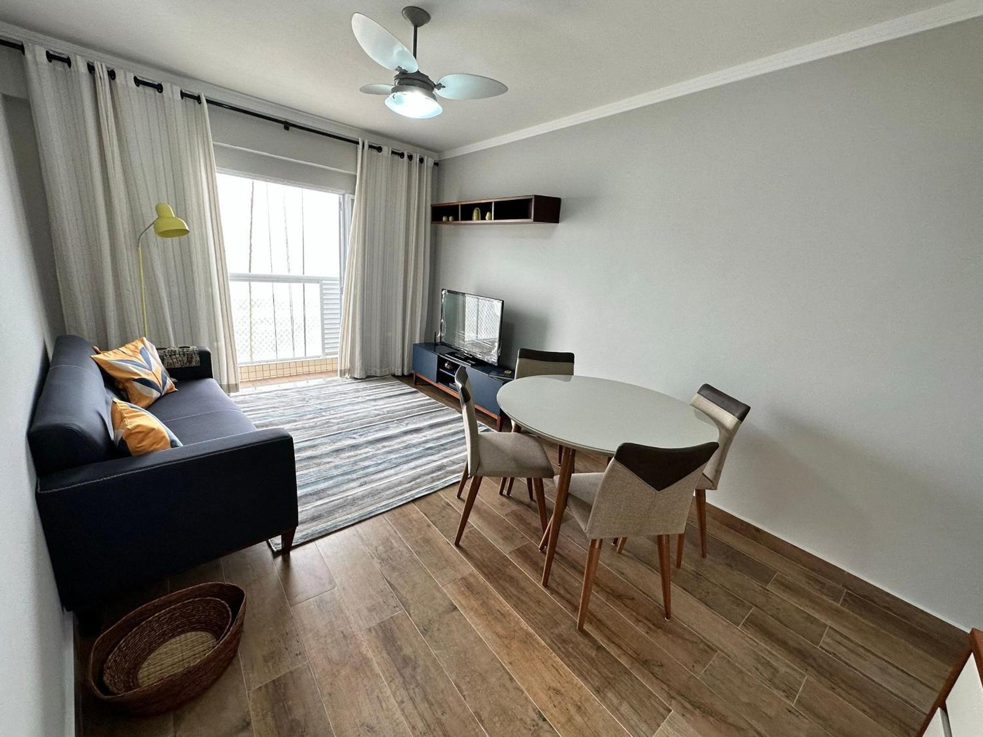 Apartamento Pe Na Areia Melhor Vista Mar De Santos 외부 사진