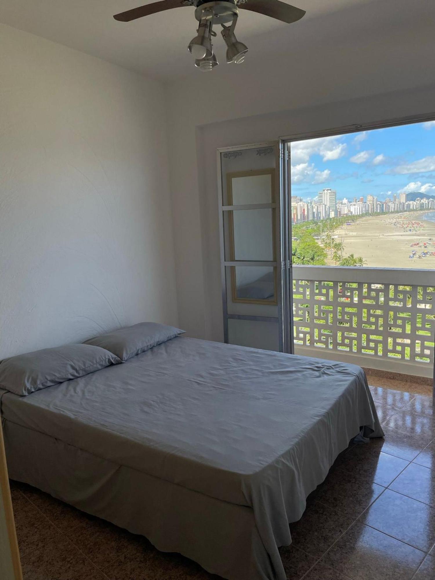 Apartamento Pe Na Areia Melhor Vista Mar De Santos 외부 사진