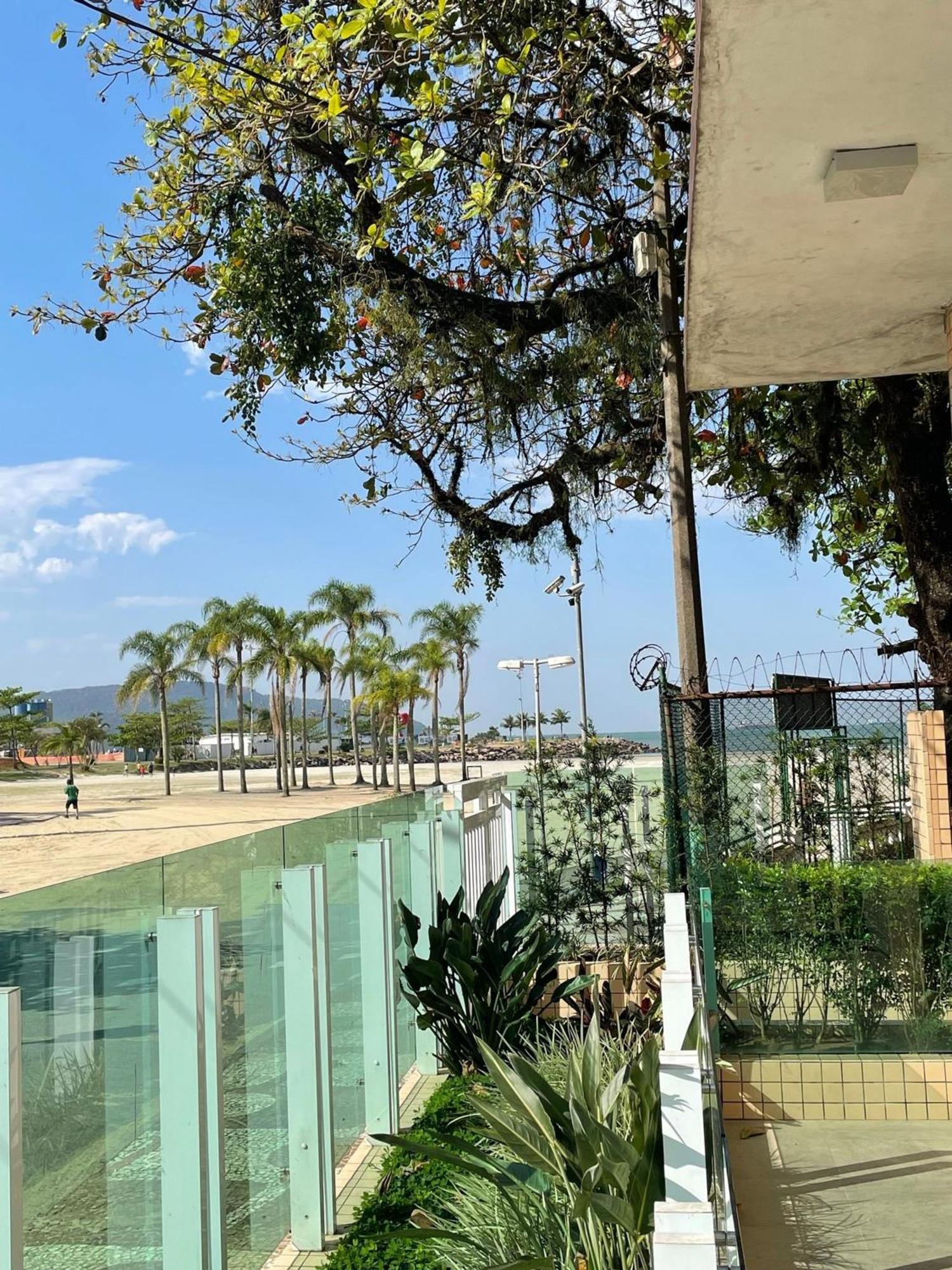 Apartamento Pe Na Areia Melhor Vista Mar De Santos 외부 사진