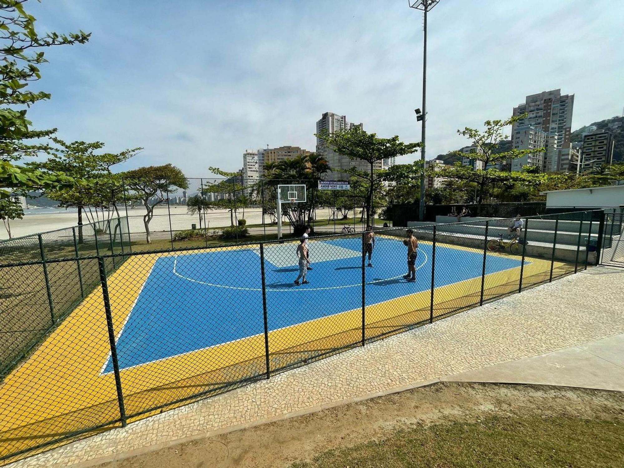 Apartamento Pe Na Areia Melhor Vista Mar De Santos 외부 사진